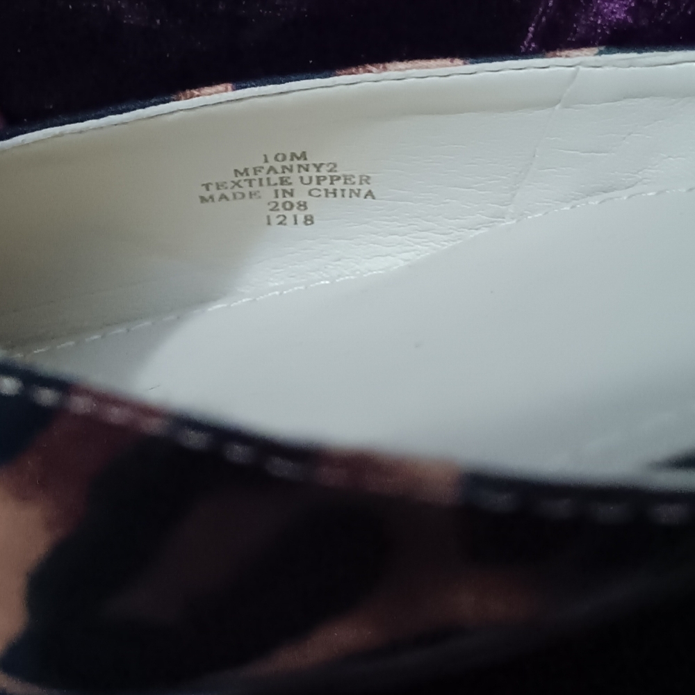 Marc Fisher Leopard Print Flats Size 10m - image 5